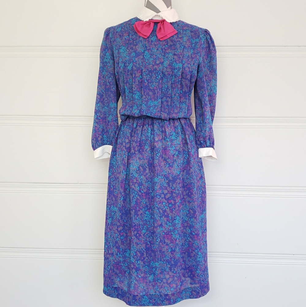 Samantha Stevens Petites 80’s Vintage Dress